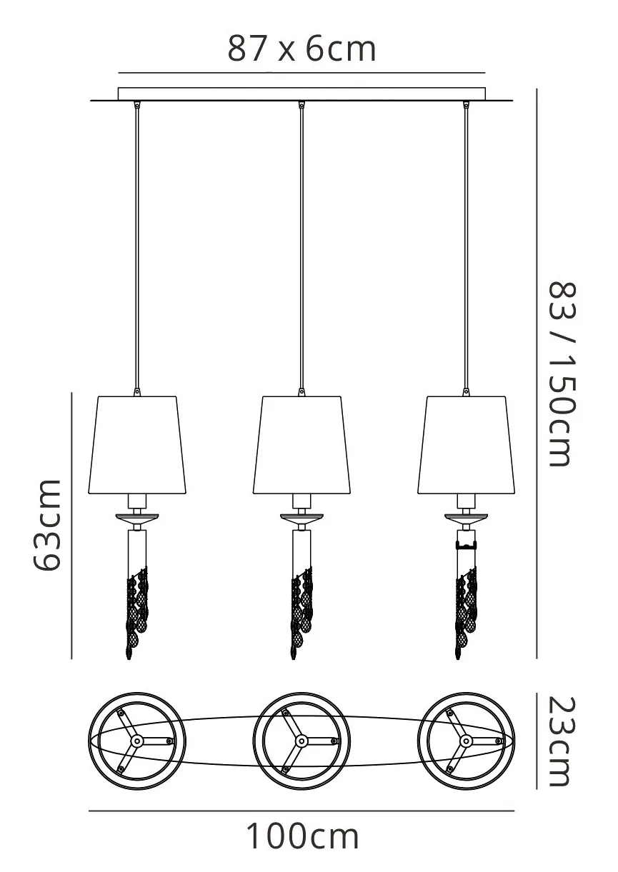 Tiffany Polished Chrome-Cream Crystal Ceiling Lights Mantra Linear Crystal Fittings Tiffany Polished Chrome-Cream Crystal Ceiling Lights Mantra Linear Crystal Fittings